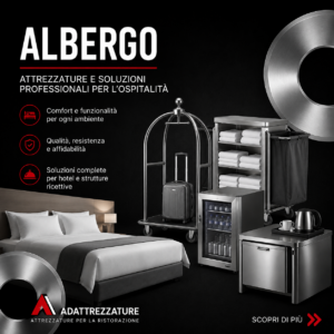 Attrezzature albergo