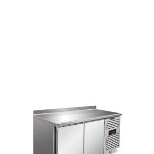 SNACK 2200 ATNF con alzatina Tavolo refrigerato 2 ante ventilato